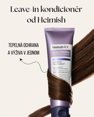 💜 Leave-in kondicionér od Heimish – tepelná ochrana a výživa v jednom kroku! Trápí tě lámavé, krepaté nebo poškozené...